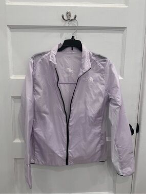 The North Face Women's Lightweight Lavender Windbreaker Jacket